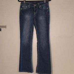 Earl Jeans Size 5 Distressed